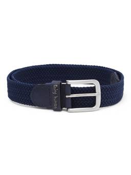 Being Human - Blue Mens Braided Navy Blue Belt