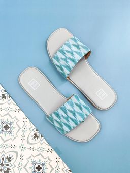 Postcard - Goa Slip On Flats in Blue