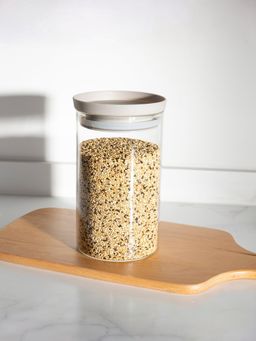 USHA SHRIRAM - Food Storage Canister with PP Lid 1000ml