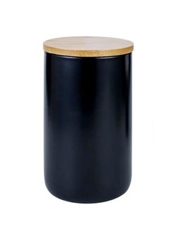 USHA SHRIRAM - Ceramic Jar 1000ml Black