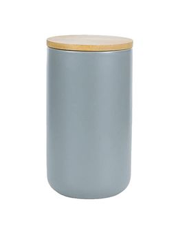 USHA SHRIRAM - Ceramic Jar 1000ml Grey