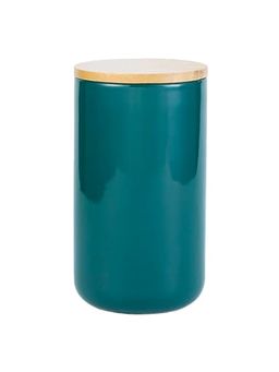 USHA SHRIRAM - Ceramic Jar 1000ml Green