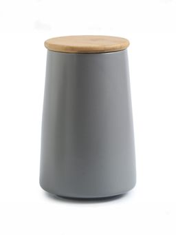 USHA SHRIRAM - Ceramic Jar 850ml Grey