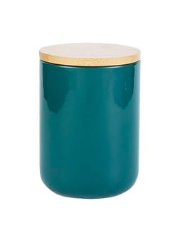 USHA SHRIRAM - Ceramic Jar 800ml Green