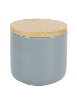 USHA SHRIRAM - Ceramic Jar 260ml Grey