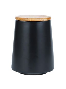 USHA SHRIRAM - Ceramic Jar 700ml Black