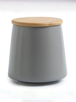 USHA SHRIRAM - Ceramic Jar 500ml Grey