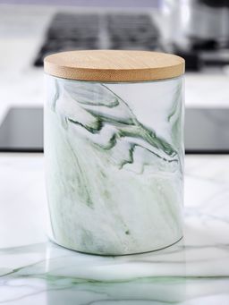 USHA SHRIRAM - Ceramic Jar 400ml Green