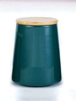 USHA SHRIRAM - Ceramic Jar 700ml Green