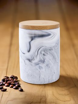 USHA SHRIRAM - Ceramic Jar 400ml Grey