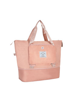 NFI Essentials - Peach Foldable Travel 41 Litres Tote Bag