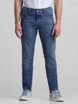 Jack & Jones - Blue Slim Fit Stretch Jeans