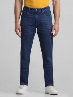 Jack & Jones - Blue Slim Fit Stretch Jeans