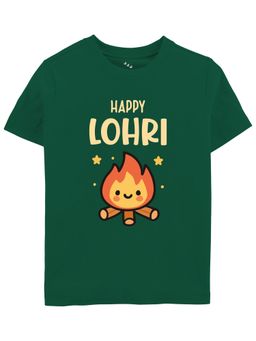 Zeezeezoo - Green Cotton Half Sleeves T-Shirt