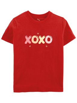 Zeezeezoo - Red Cotton Half Sleeves T-Shirt