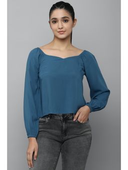 Allen Solly - Blue Solid Top