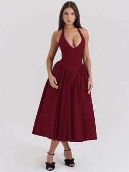 Miakee - Rustic Romance Midi Dress