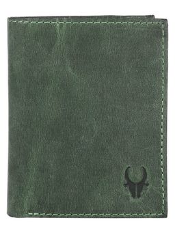 WILDHORN - Green Top Grain Portrait Leather Unisex Wallet