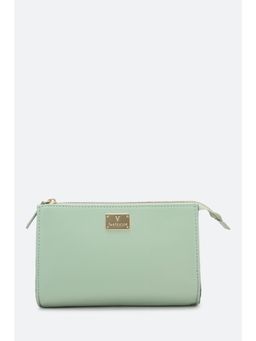 Van Heusen - Mint Green Solid Casual Wallet