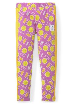 Puma - X Sw T7 Aop Girls Pink Tights