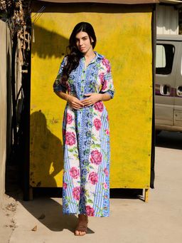 CINCIN Fashion - Floral Breeze Maxi Dress