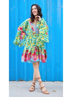 CINCIN Fashion - Eden Stripe Embroidered Dress