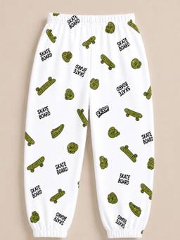 Googo Gaaga - Kids Girls All over Printed Elasticated Joggers
