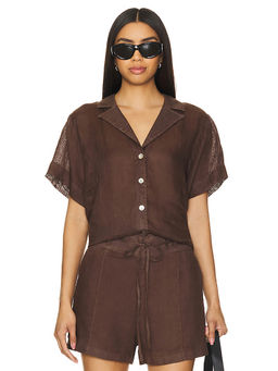 Bella Dahl - Short Sleeve Flowy Button Down