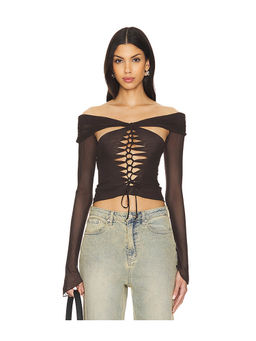 Jaded London - Macrame Top