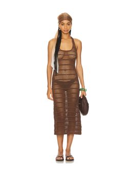 SHE MADE ME - Ria Midi Dress