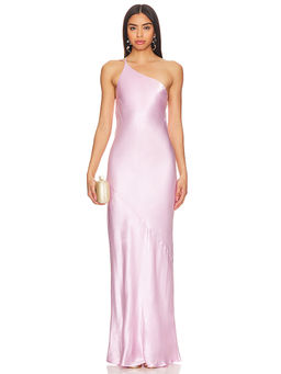 Shona Joy - La Lune One Shoulder Cowl Back Maxi Dress