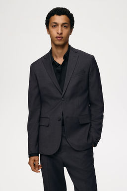 H&M - Men Grey Slim Fit Jacket