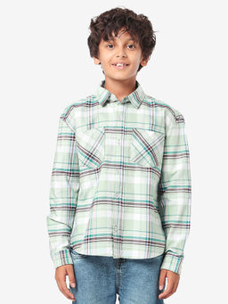 Lilpicks - Boys Full Sleeves Checkered Shirt - Multi
