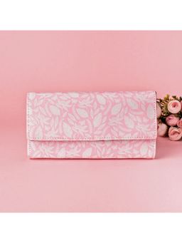 Strokes by Namrata Mehta - Pink Praises Clutch Wallet