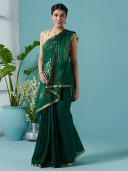 Fabindia - Silk Matka Woven Jamdani Sari