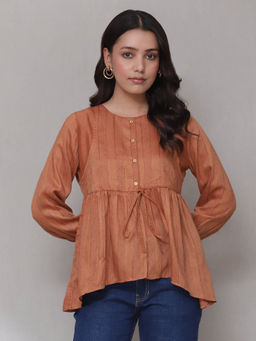 Aarke Ritu Kumar - Rust Solid Top