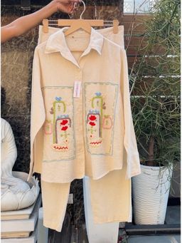 Loveable Creations By Muskan - Rutba Cotton Linen Co-Ord Set