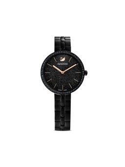 SWAROVSKI - Cosmopolitan Watch Swiss Made Metal Bracelet Black Finish - 5547646 (M)