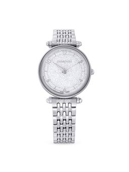 SWAROVSKI - Crystalline Wonder Watch Swiss Made Metal Bracelet Silver Tone Stainless Steel-5656929 (M)