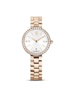 SWAROVSKI - Certa Watch Swiss Made Metal Bracelet Gold Tone Champagne Gold-Tone Finish - 5673013 (M)