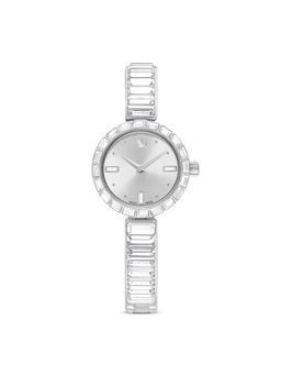 SWAROVSKI - Matrix Bangle Watch Swiss Made Crystal Bracelet White Stainless Steel - 5677487 (M)