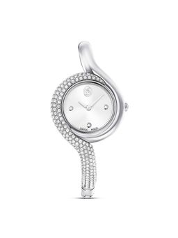 SWAROVSKI - Dexter Asymmetric Watch Swiss Made Metal Bracelet Silver Tone Stainless Steel-5700996 (M)