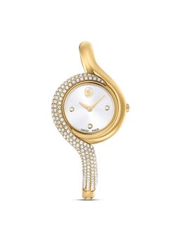 SWAROVSKI - Dexter Asymmetric Watch Swiss Made Metal Bracelet Gold Tone Gold-Tone Finish - 5708030 (M)