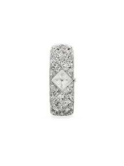 SWAROVSKI - Curiosa Bangle Watch Crystal Bracelet Silver Tone Stainless Steel - 5724515 (M)