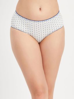 Clovia - Polyamide Medium Waist Outer Elastic Hipster Panty