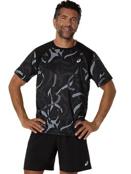 ASICS - Mens Running T-Shirt Black