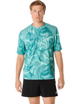 ASICS - Mens Running T-Shirt Blue