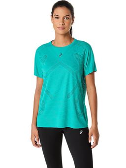 ASICS - Womens Running T-Shirt Blue