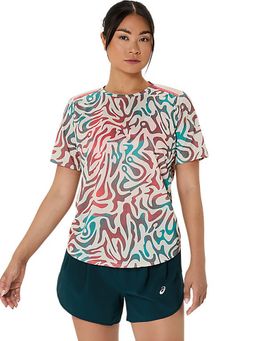 ASICS - Womens Running T-Shirt Multi-Color