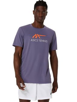 ASICS - Mens Tennis T-Shirt Purple